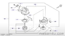 Regeleenheid kachelverwarming Nissan 27730-81L00