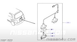 Kentekenverlichting Nissan Micra K11 26510-1F500 Gebruikt