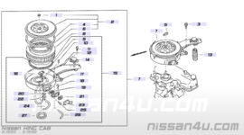 Luchtfilter Nissan King Cab D21 16546-G7300