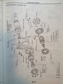 Service manual '' Model T11 series supplement-I'' Nissan Stanza T11 SM4E-T11SG0 Used part.