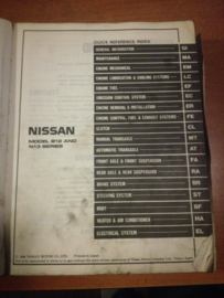 Service manual '' Model B12 and N13 series '' Nissan Sunny SM6E0N3B2G0