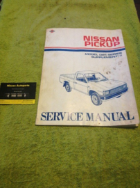 Service manual ''Model D21 series Supplement-II'' Nissan Pickup D21