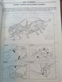 '' Body repair manual J30 '' BR9E-0J30G0 Nissan Maxima J30