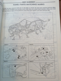 '' Body repair manual J30 '' Nissan Maxima J30 BR9E-0J30G0