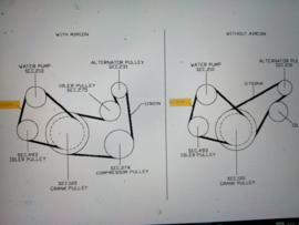 Multiriem 6PK1799 K9K Nissan 11720-00Q6M E11/ J10/ K12/ Z12 (117205191R) Origineel.