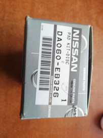 Remblokset vooras Nissan DA060-EB326 D40/ R51