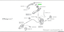 Gasket-outside handle Nissan 80654-AX600 CK12/ E11/ K12 Used Part.