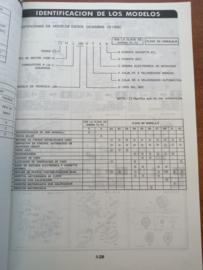 Collision parts catalog model J30 series February 1989 EC-101-EL