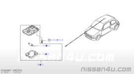 Interieurverlichting Nissan 26410-BN300 K11/ P11/ WP11