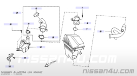 Luchtaanvoerbuis QG15DE Nissan Almera N16 16554-BM510