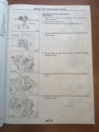Service manual '' Model C32 series Supplement II '' SM7E-C32SG1 Nissan Laurel C32 Gebruikt.
