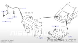 ECU GA14DE Nissan Sunny N14 23710-74C01