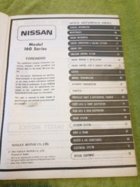 Service manual "Model 160 series Supplement-II'' SM4E-160SG0 Nissan Patrol K160