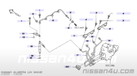 Afdichtring verstuiver YD22DDT / YD25DDTI / ZD30DDTI Nissan 16626-AD200 Origineel.