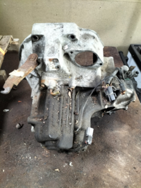 Transaxle manual GA14DE Nissan Sunny N14 32010-71C06 (RS5F30A) +  25010-86Y00 Used part. (20240805)