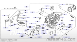 Kachelventilatiebuis Nissan Terrano2 R20 27860-0F000