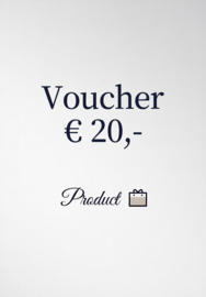 Tegoedbon 20 euro