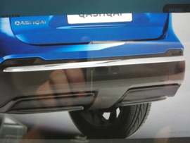 Rear bumper moulding Nissan Qashqai J11 KE791-HV59C Original.