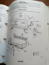 Service manual '' Model R20 supplement IX ''  Nissan Terrano2 R20 SM9E-R20IE0E