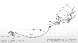 Motorkapsluiting Nissan Almera N16 65601-5M400