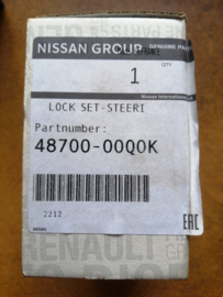 Lock set-steering Nissan Qashqai J11 48700-00Q0K (48700-2725R) Original.