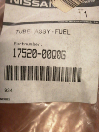 Brandstofslang Nissan Interstar X70 17510-00Q0G
