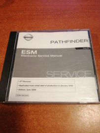 Electronic Service manual '' Model R51 series 2nd revision'' Nissan Pathfinder R51 SM5E00-1R51E2E