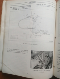 Service manual '' Model B110 series chassis and body '' Datsun Sunny B110 SM0E-B110G0