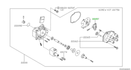 Rotor Nissan 22157-99B01 K11/ P11 Origineel.