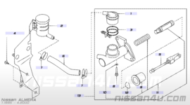 Hoofdkoppelingscilinder Nissan 30610-63C10 NABCO 5/8(15.87)