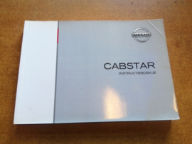 Instructieboekje ''Nissan Cabstar'' OM11D-0F24E1E