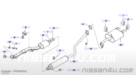 Middendemper Nissan Primera P12 20300-AV705 Nieuw.