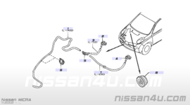 Ruitensproeierkop Nissan Micra K12 28930-AX600