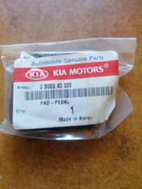 Pedaalrubber Hyundai/ Kia/ Mazda 0S08343028 (20230907) Origineel.