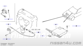 ECU Nissan GA16DS 22604-62C01 B13/N14/Y10