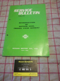 Service Bulletin Nissan Datsun Volume 270