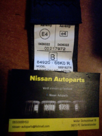 Veiligheidsgordel rechtsvoor Nissan Pixo UA0 86844-4A00H