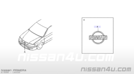 Motorkapembleem Nissan Primera P11/ WP11 62890-9F500