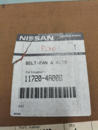 Multiriem Nissan Pixo 11720-4A00B Origineel.