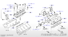 Collector-intake manifold VQ35DE Nissan 14010-8J105 J31/ Z50