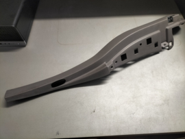 Finisher-rear parcel shelf, side right-hand Nissan Primera P11 hatchback 79911-9F601 Used part.