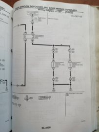 Service manual '' model P11 series '' Volume 3 SM8E-P11SE0E Nissan Primera P11 pre-Facelift