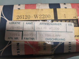 Knipperlicht rechtsvoor Nissan Bluebird 910 26120-W2200 (IKI 3130) Origineel.