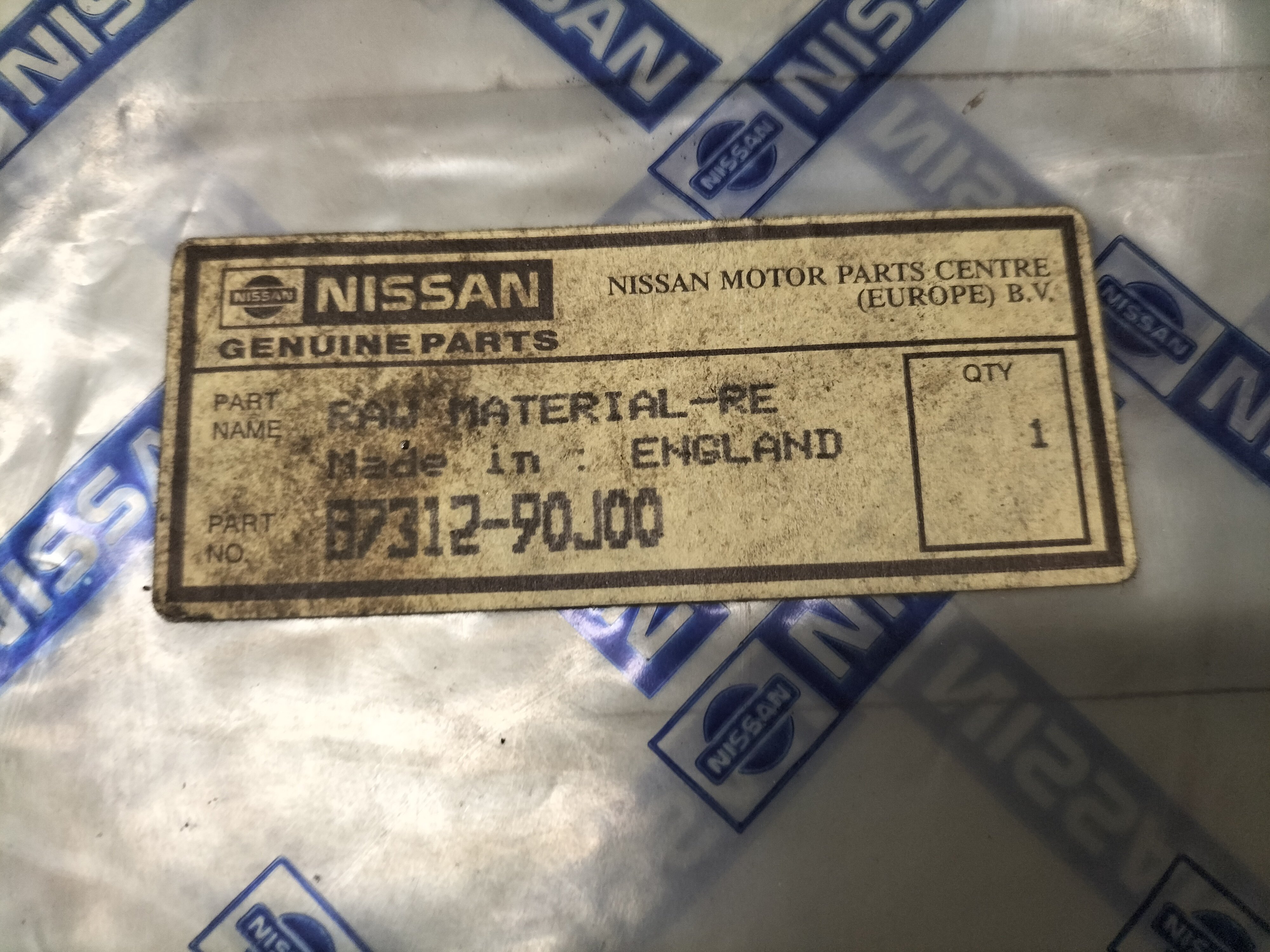 Schuimfilter Nissan B7312-90J00 Origineel