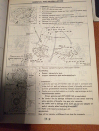 Service manual '' Model B12 and N13 series Supplement II 4WD model'' Nissan Sunny B12 / Nissan Sunny N13