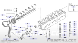 Distriburieriem Nissan Patrol Y60 RD28T 13028-V7285