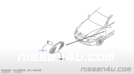 Zijknipperlicht Nissan Almera N16 26160-BM400 Nieuw.