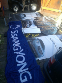 Diverse promotiemateriaal Ssangyong Korando