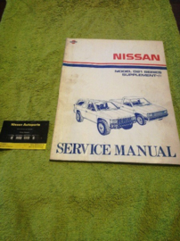 Service manual ''Model D21 series Supplement-IV'' Nissan Pickup D21