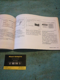Instructieboekje '' Nissan Primera P12'' OM1D-0P12E0E